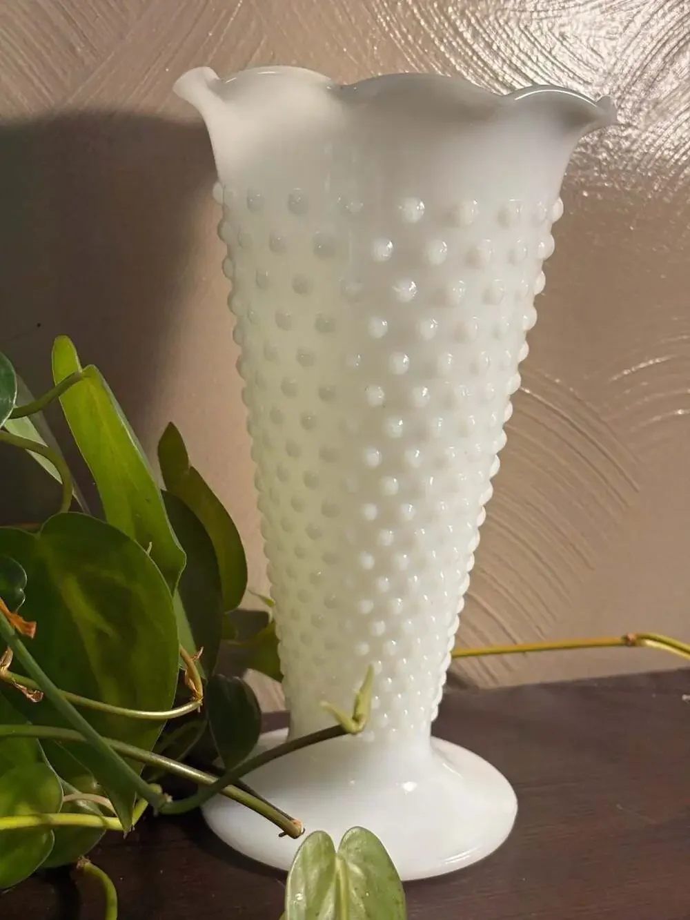 Anchor Hocking Milk White Glass 9 1/2